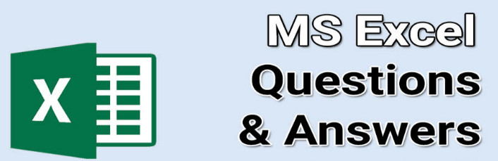 300+ TOP MS EXCEL Questions and Answers MCQs 2020