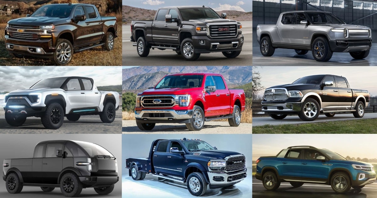 15 Types of Pickup Trucks and Their Pros & Cons [with Pictures & Names