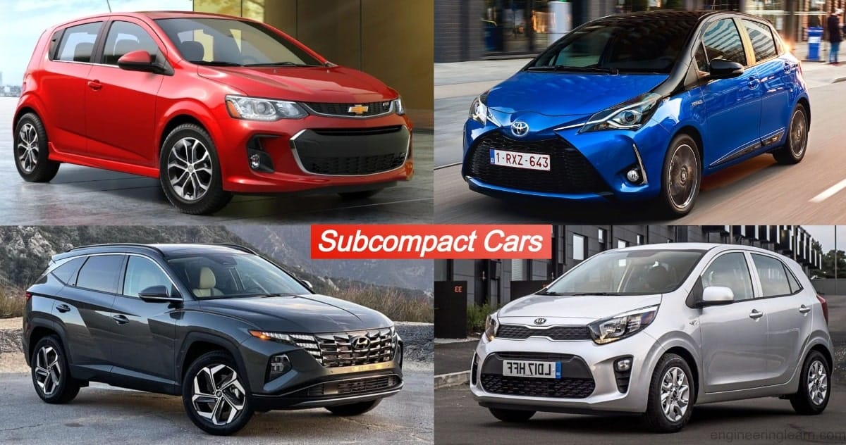 4 Types of Cars Best Cars and Their Advantages