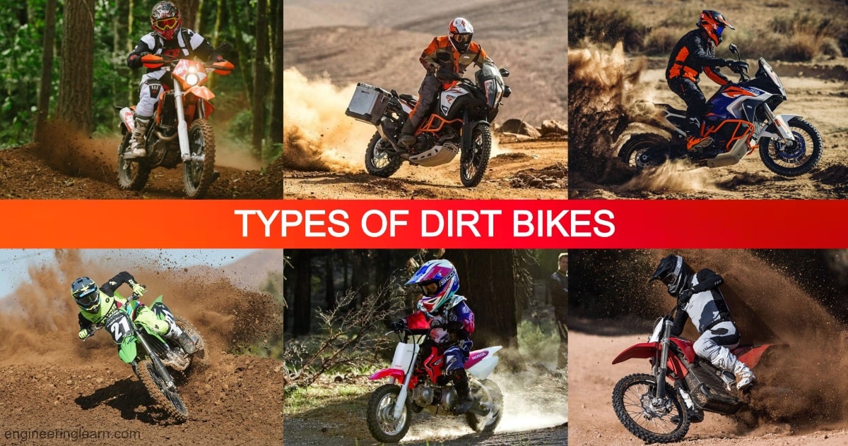 8 Types of Dirt Bikes [Explained with Complete Details] Engineering
