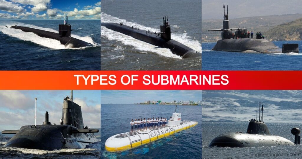 5 Types of Submarines [Explained with Complete Details] Engineering