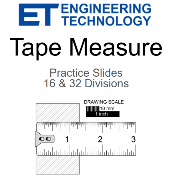 Tape Measure Practice Sheets (16 and 32 Divisions