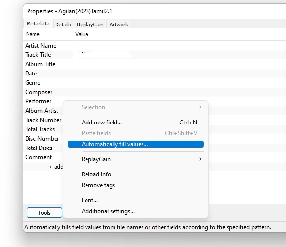How to Change/remove the part of the texts of FileName and replace the