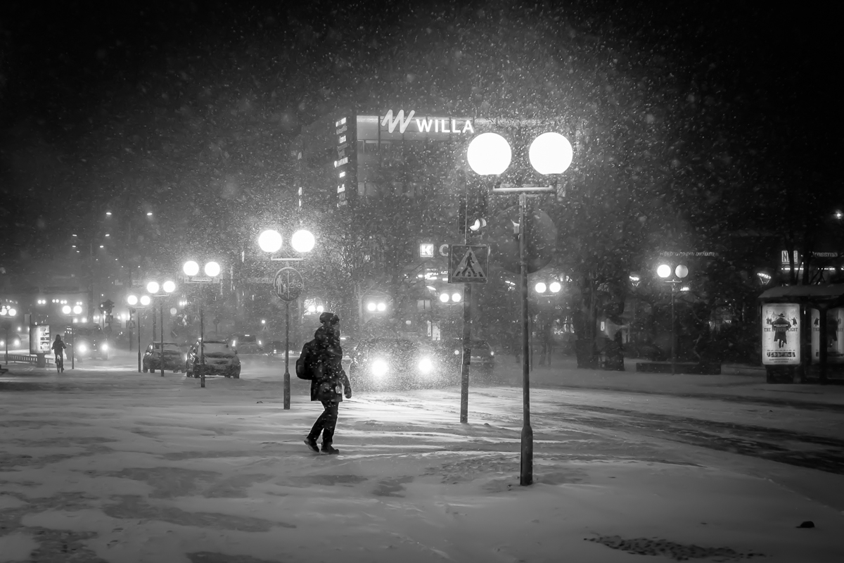 Seasonal depression pictured, no light at the north Travel photographer from Finland