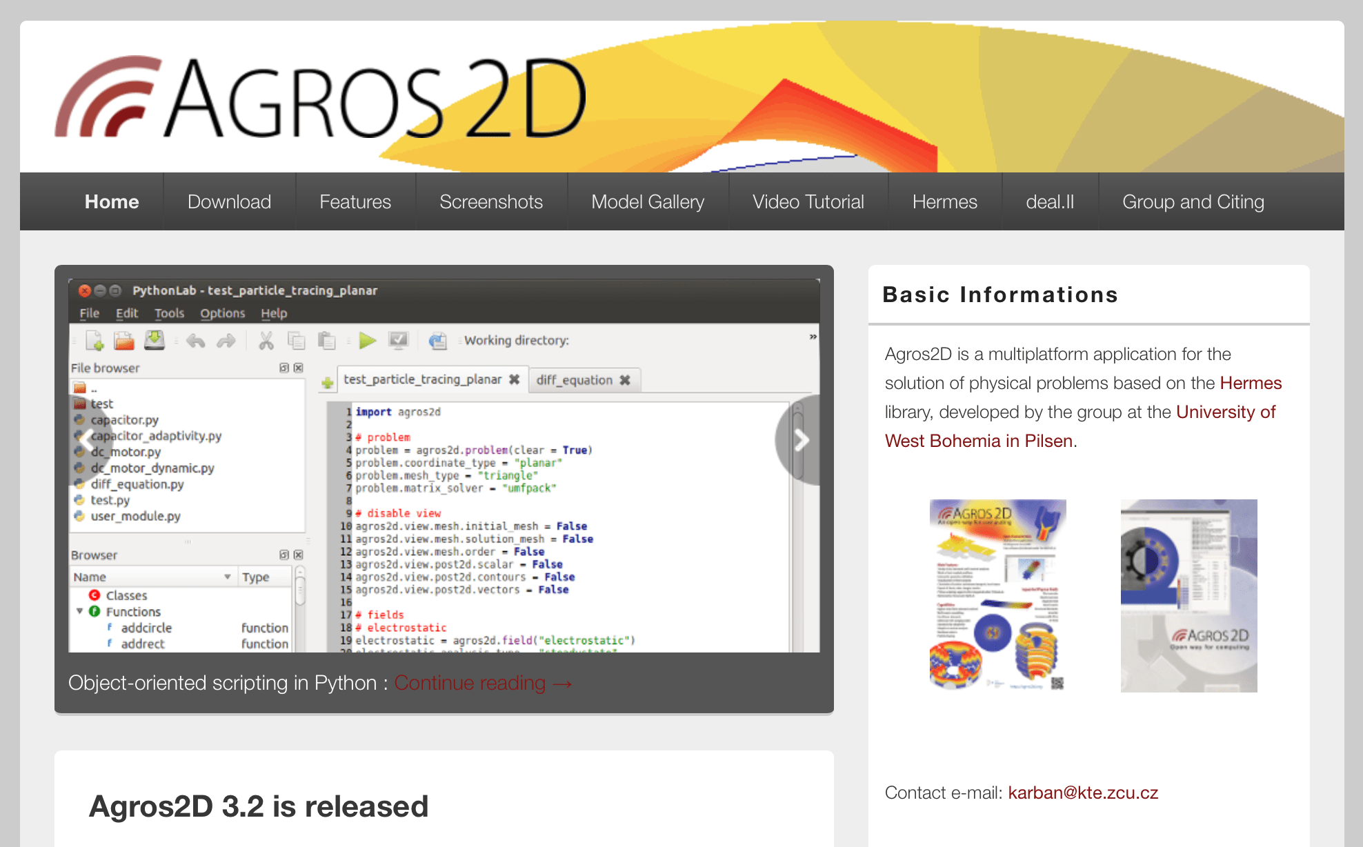 Agros2D Engineers Tools