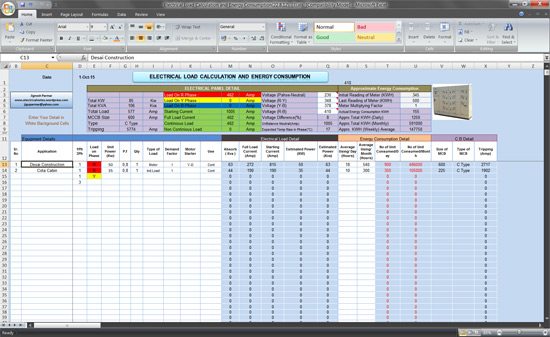 How To Create Electrical Wiring Diagram In Excel Sheet