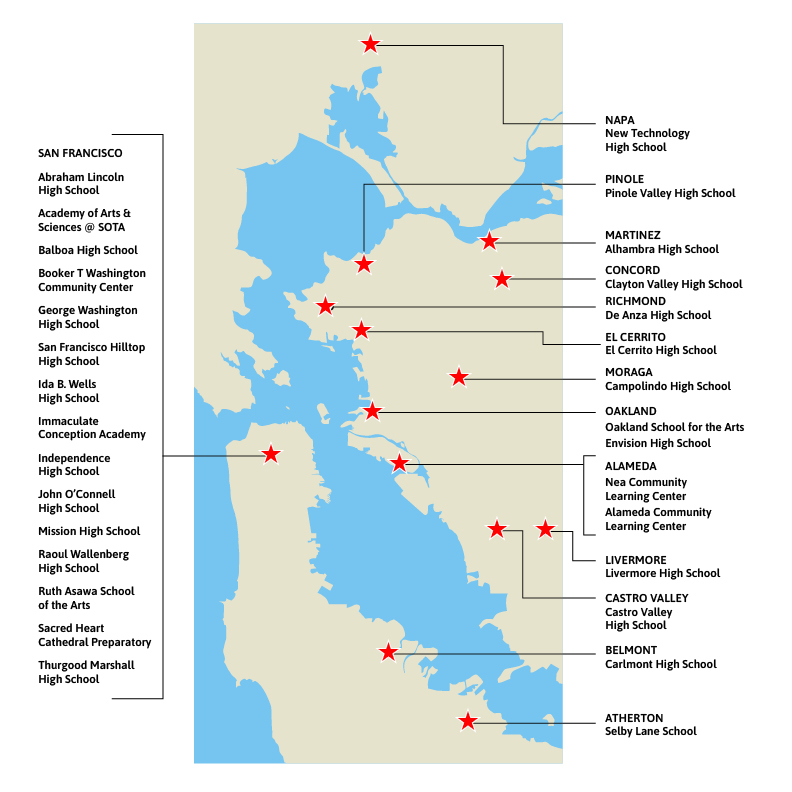 Engineers Alliance for the Arts » Past & Present Participating schools