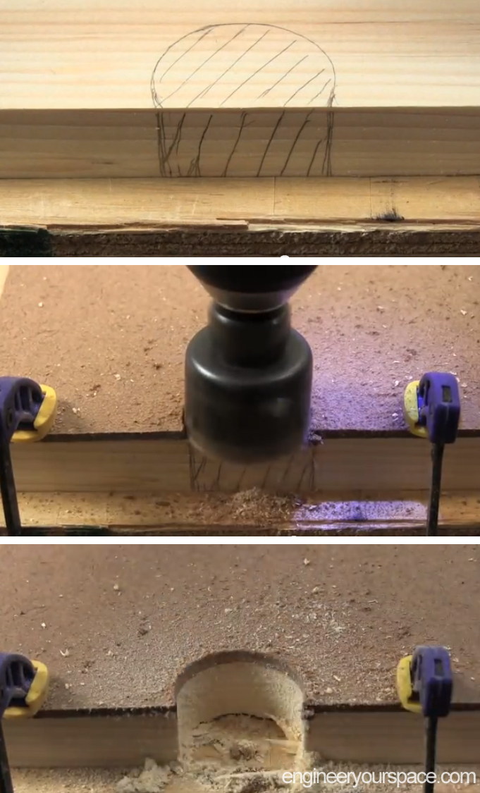 DIY Charging Station Shelf Combo Engineer Your Space