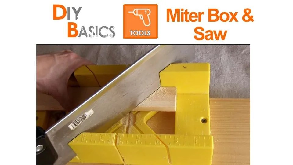 How to use a miter box and saw to cut wood DIY Basics Engineer Your Space