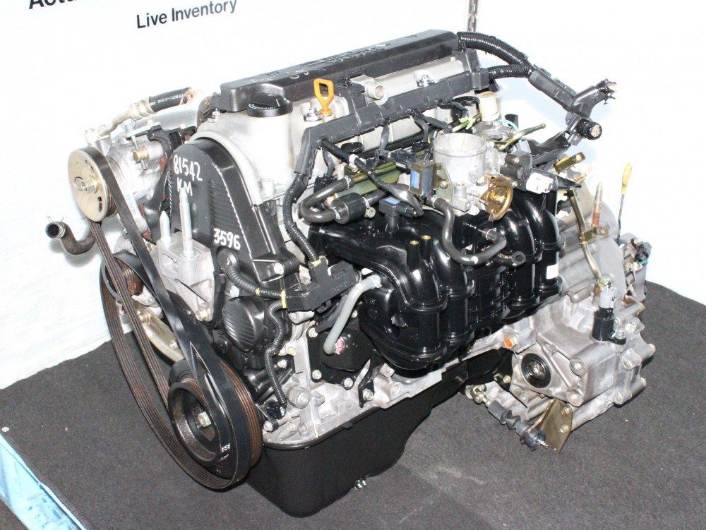 HONDA CIVIC D17A 1.7L SOHC VTEC 4CYL ENGINE AND AUTOMATIC TRANSMISSION