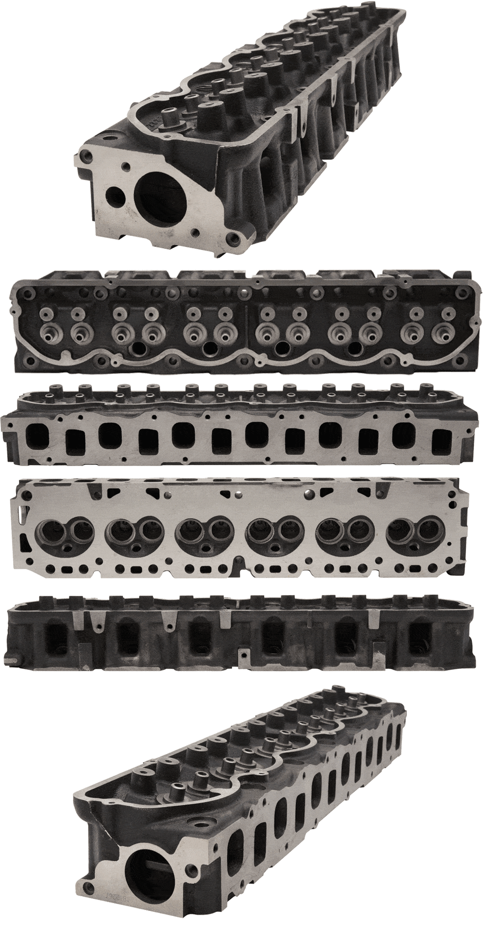 Ford Cylinder Head 4.9L 300 CID / No Valve Seats Installed Industrial