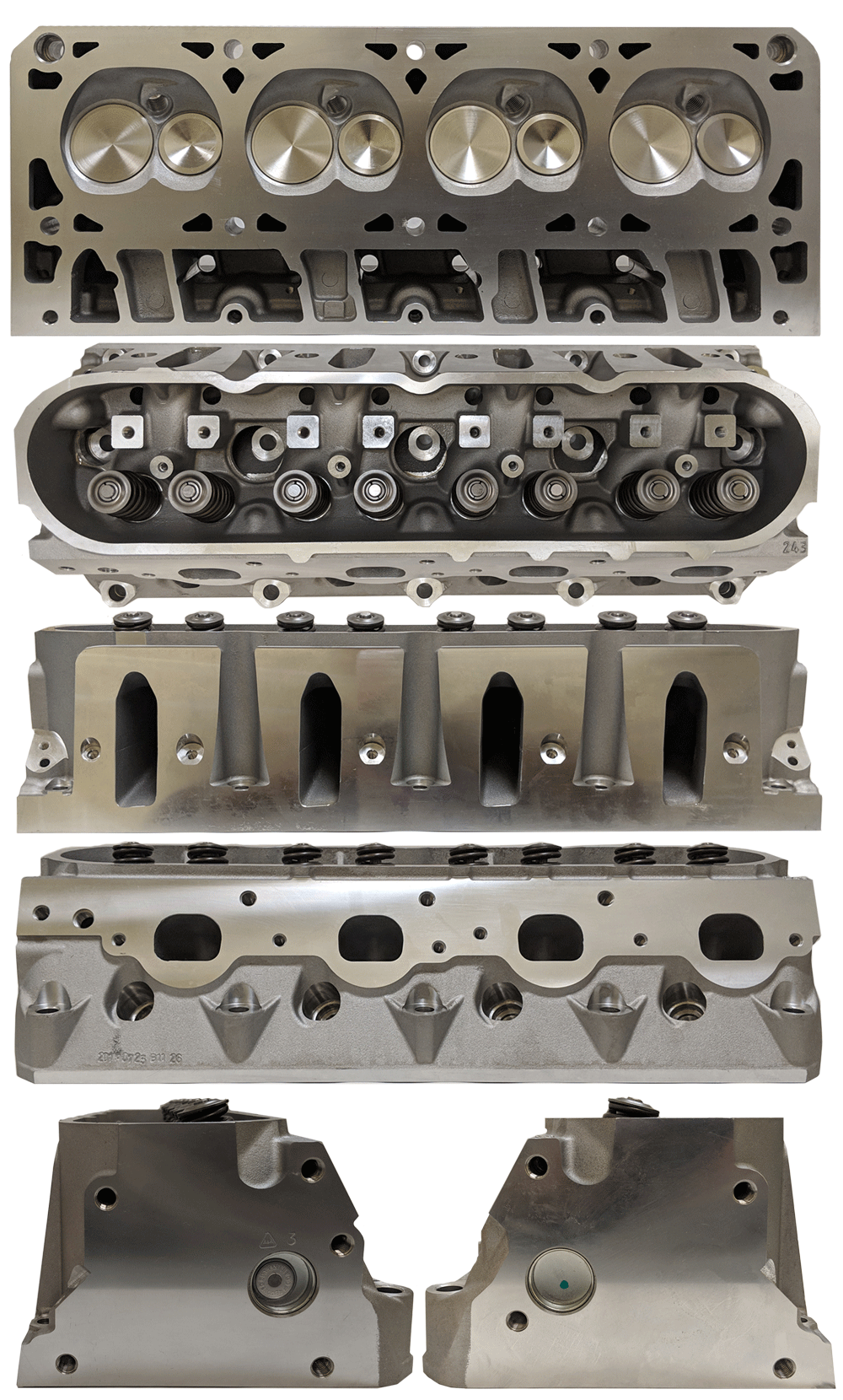GM LS Cylinder Head 243 / 799 Assembled Pair EQ Cores & Recycling