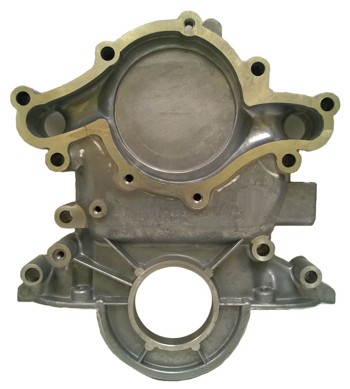 302 Mustang 5.0L Ford Timing Cover 9401 EQ Cores & Recycling