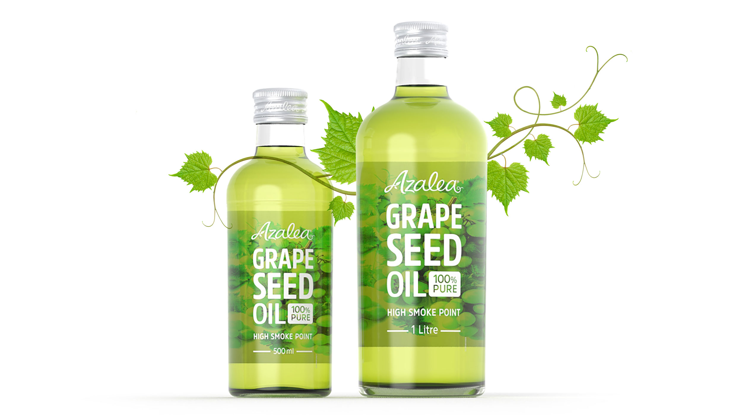 Azalea Grapeseed Oil Packaging