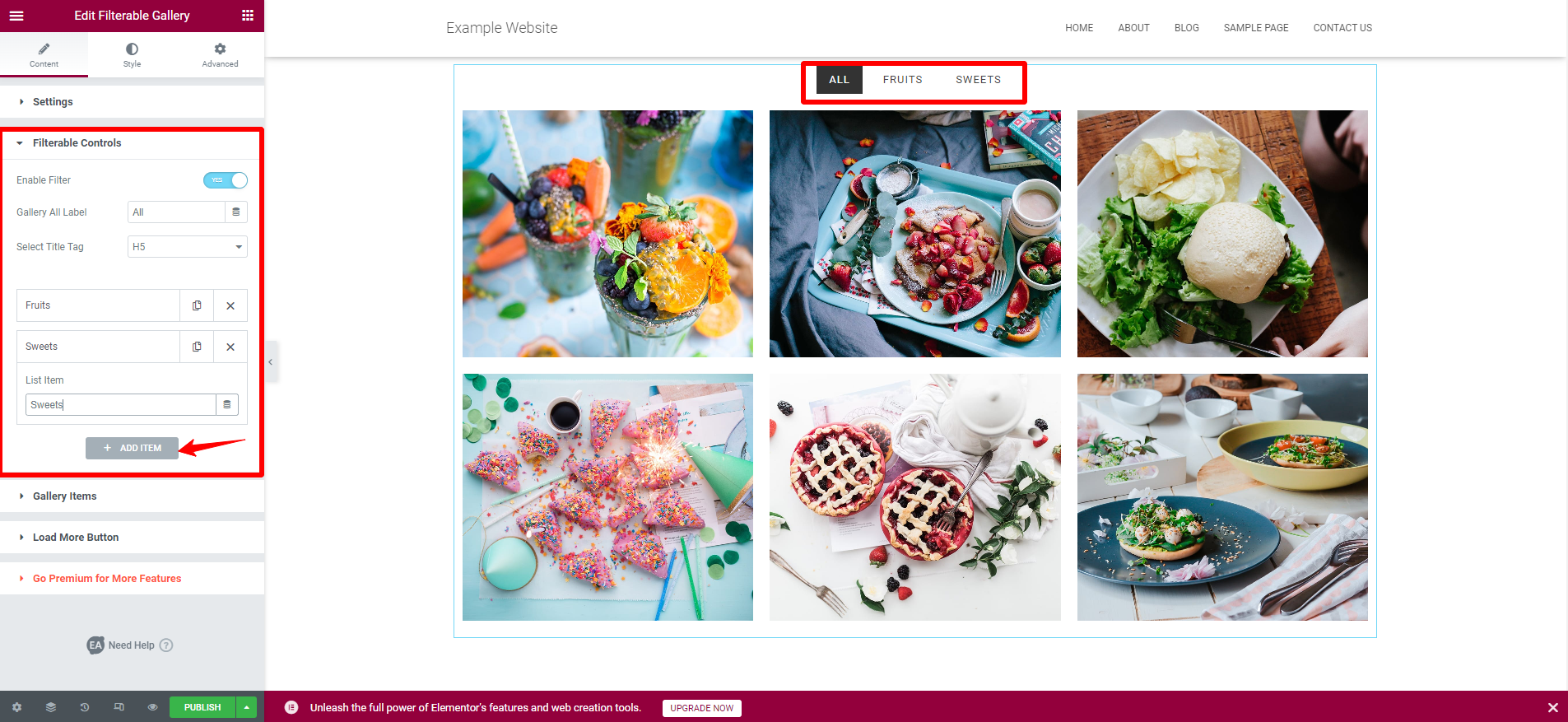 How to Create A Filterable Gallery in Elementor (with free plugin) 2024