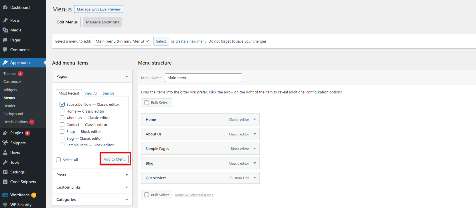 How to Add a Button to Your WordPress Header Menu(Quick guide) 2024