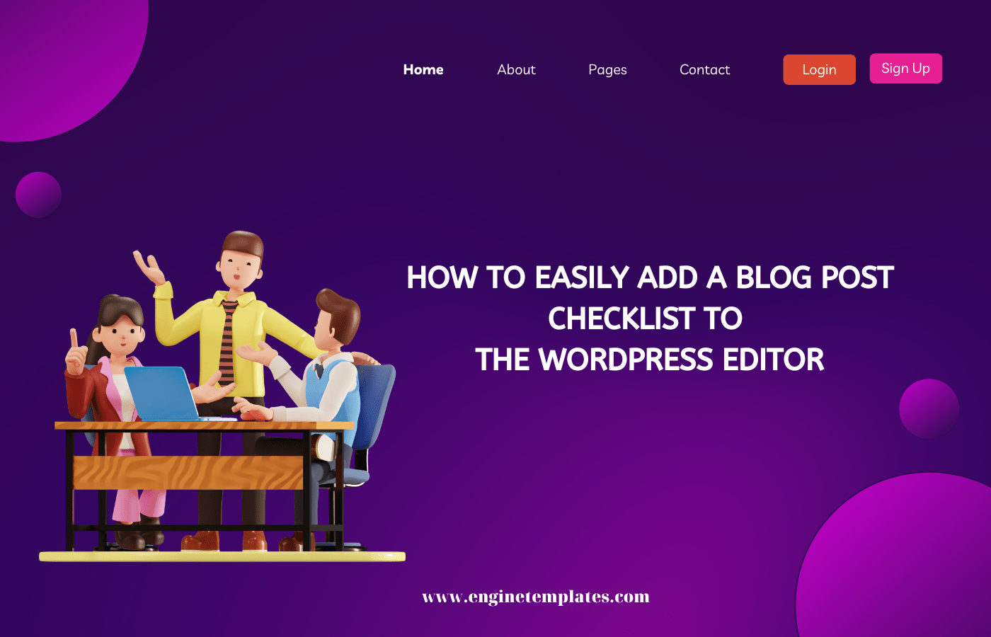 How to easily Add a Blog Post Checklist to the WordPress Editor 2024