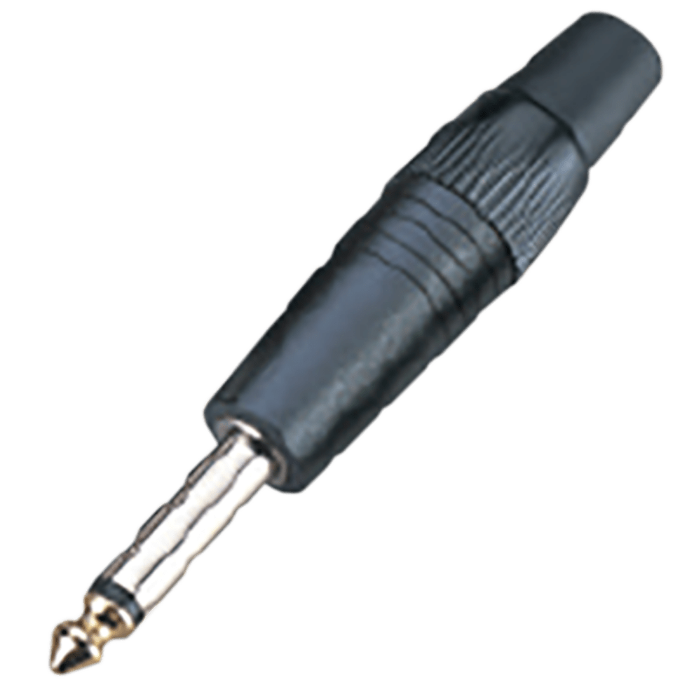 Plug 6.3 mm Plug Monofónico 1/4, Aleación de Zinc con niquelado