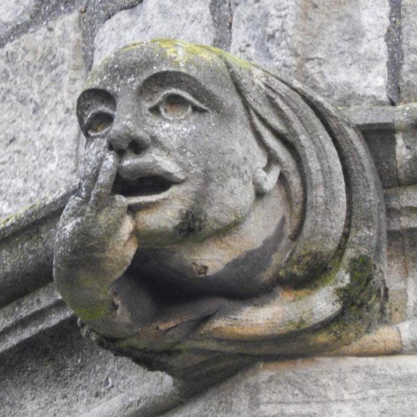 Gargoyles and grotesques of Windsor Castle England's Puzzle