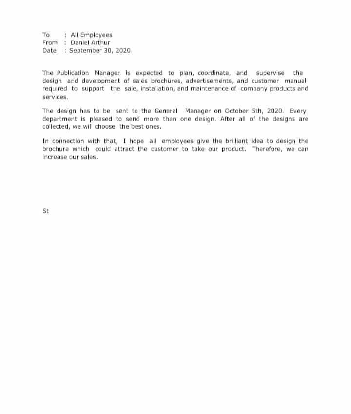 Notification Letter Samples Writing Guide Englet