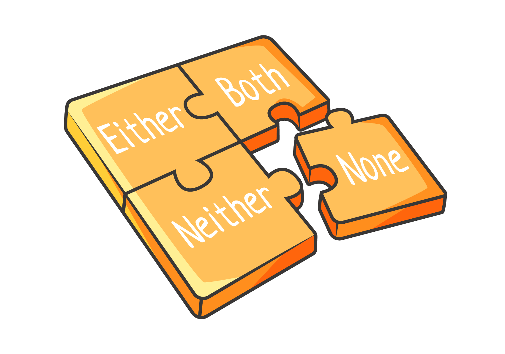 Правила употребления either, neither, none и both в английском языке