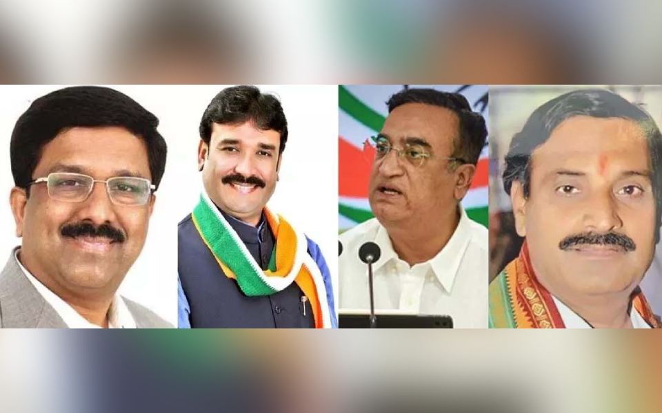 Rajya Sabha elections Congress wins three seats, BJP one in Karnataka