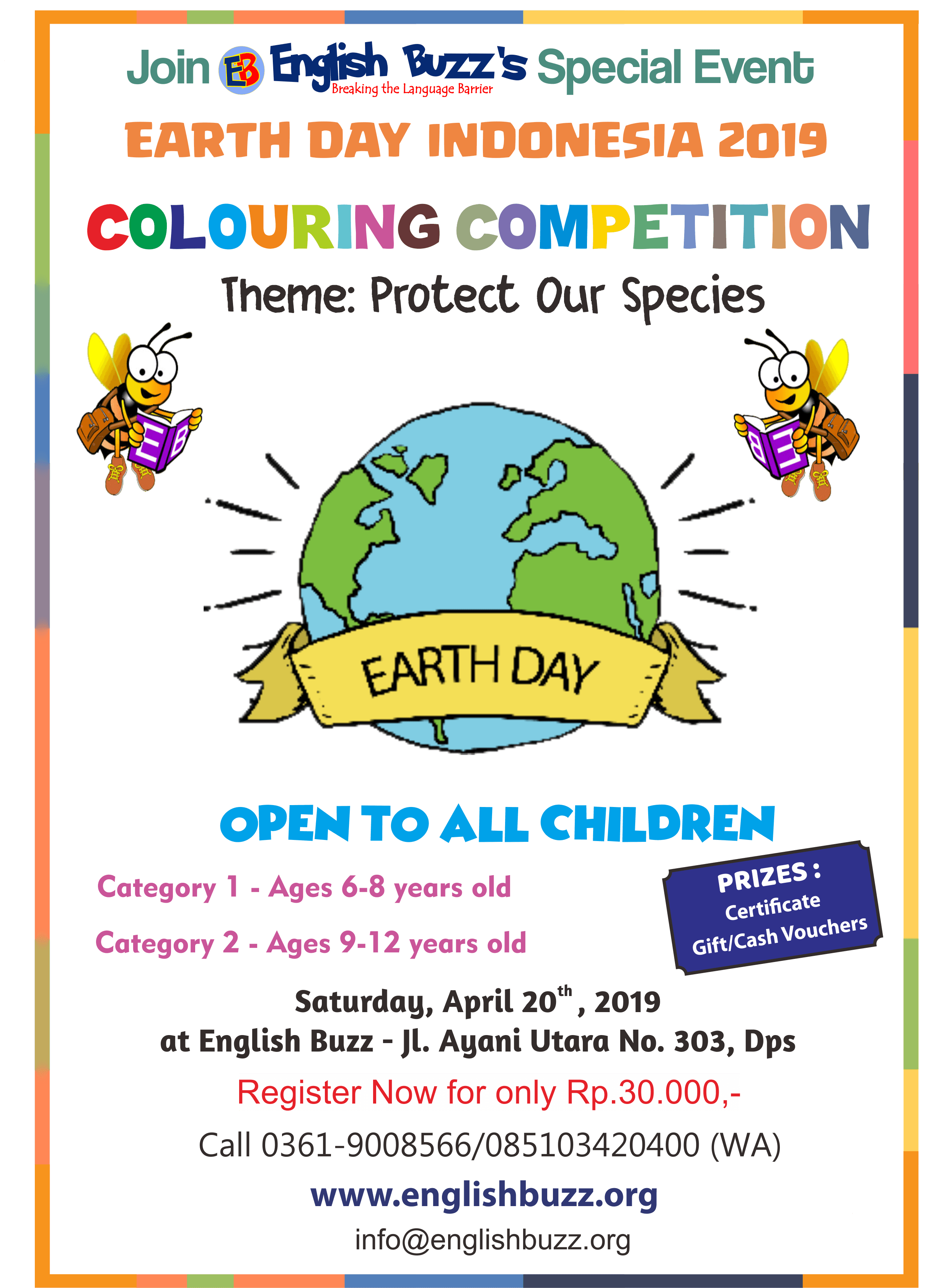 Poster In English Penggambar