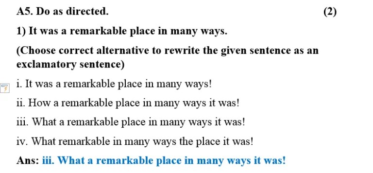Question Bank Std.12th Video No.1 englishforlearner