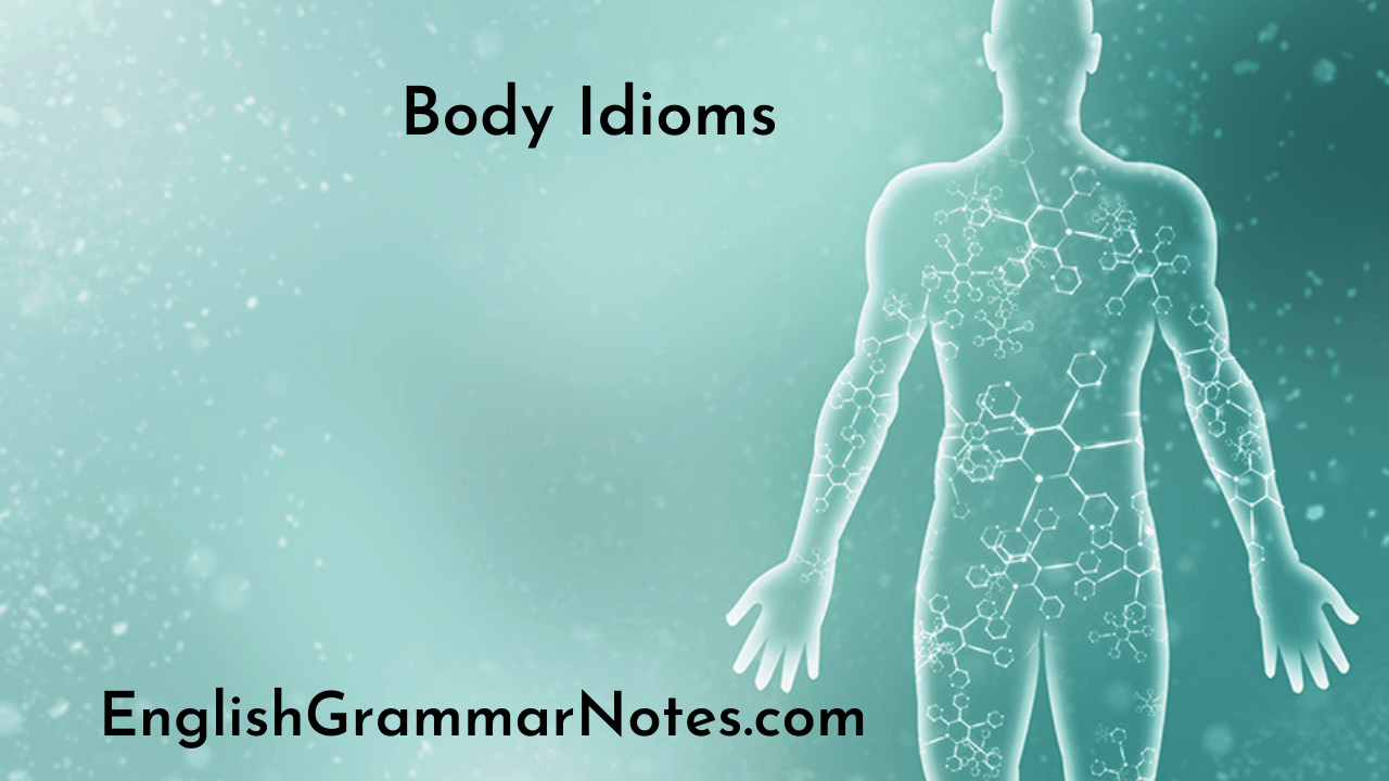 Body Idioms List of Body Idioms With Meaning and Examples English