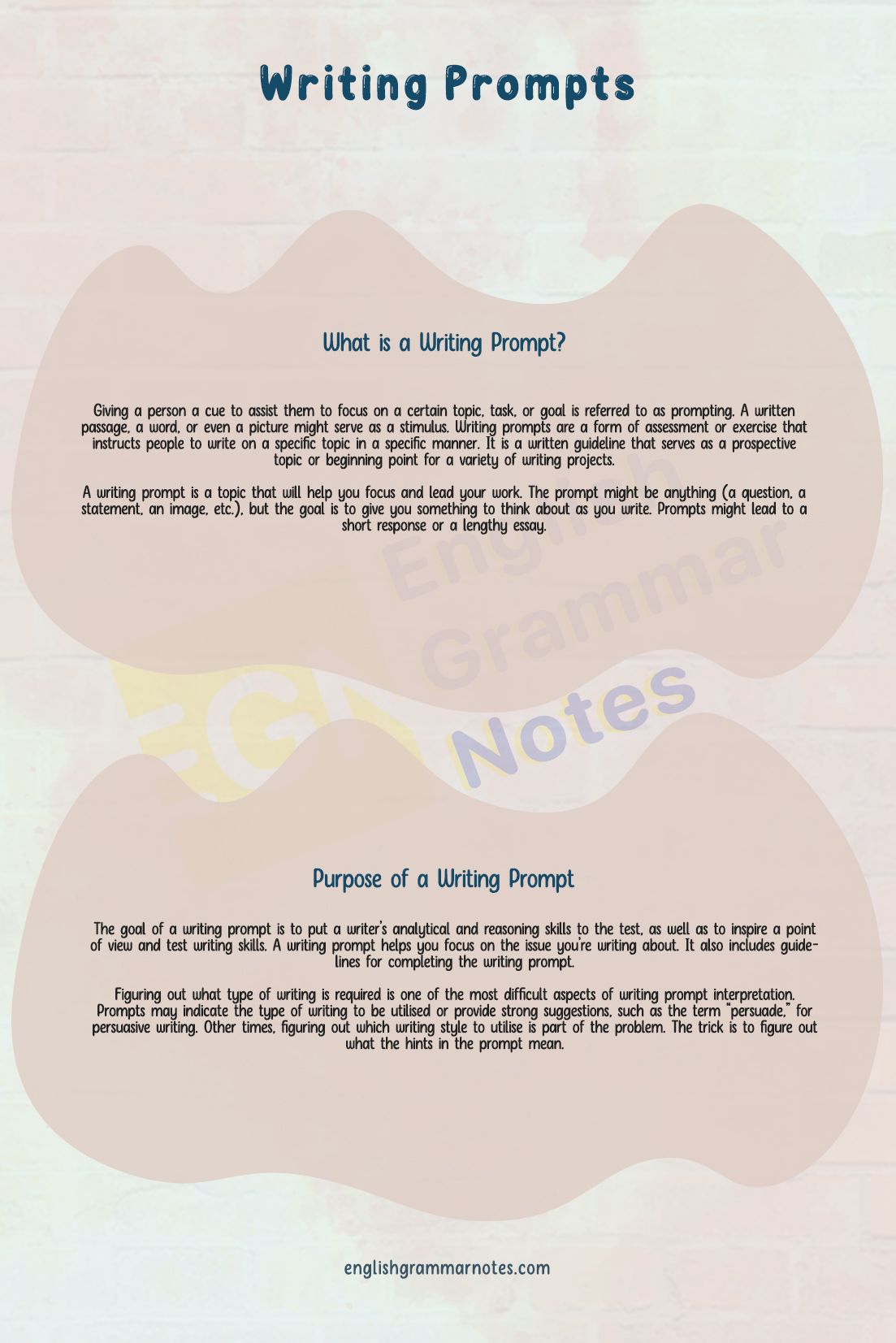 Writing Prompts Purpose, Types and Examples on How To Write Writing