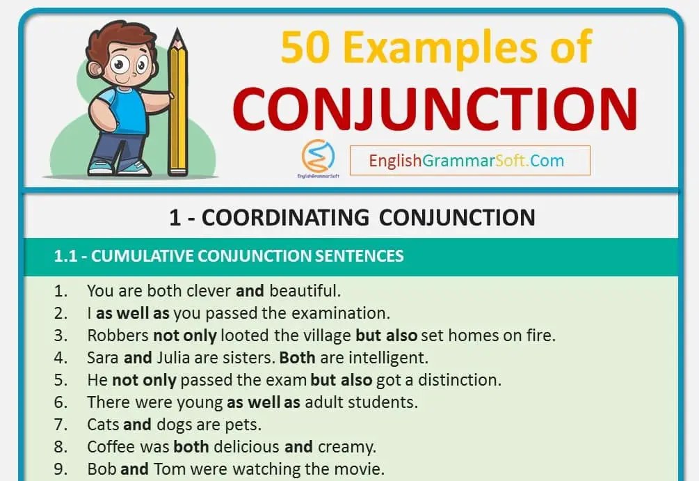 Sentences with Because Conjunction (50 Examples)