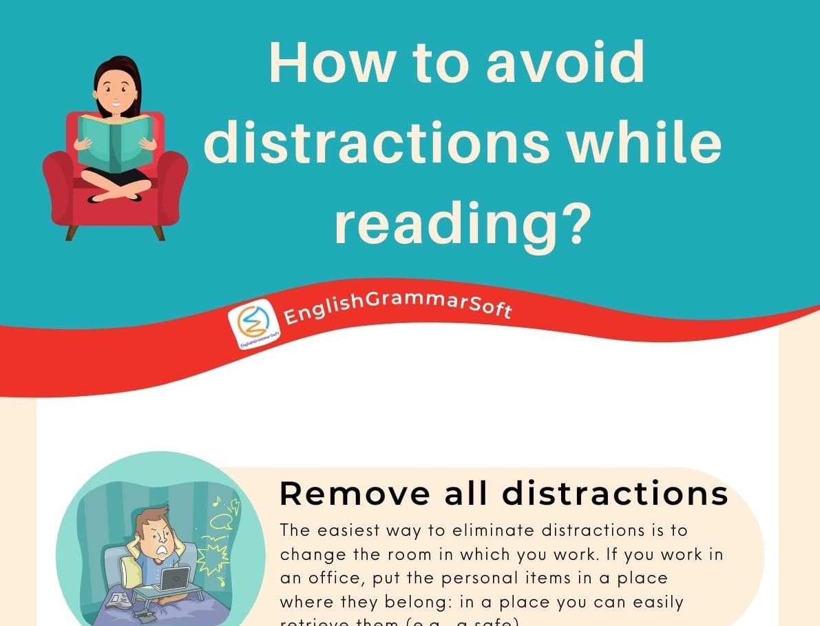 How to avoid distractions while reading? (5 Easy Tips) EnglishGrammarSoft