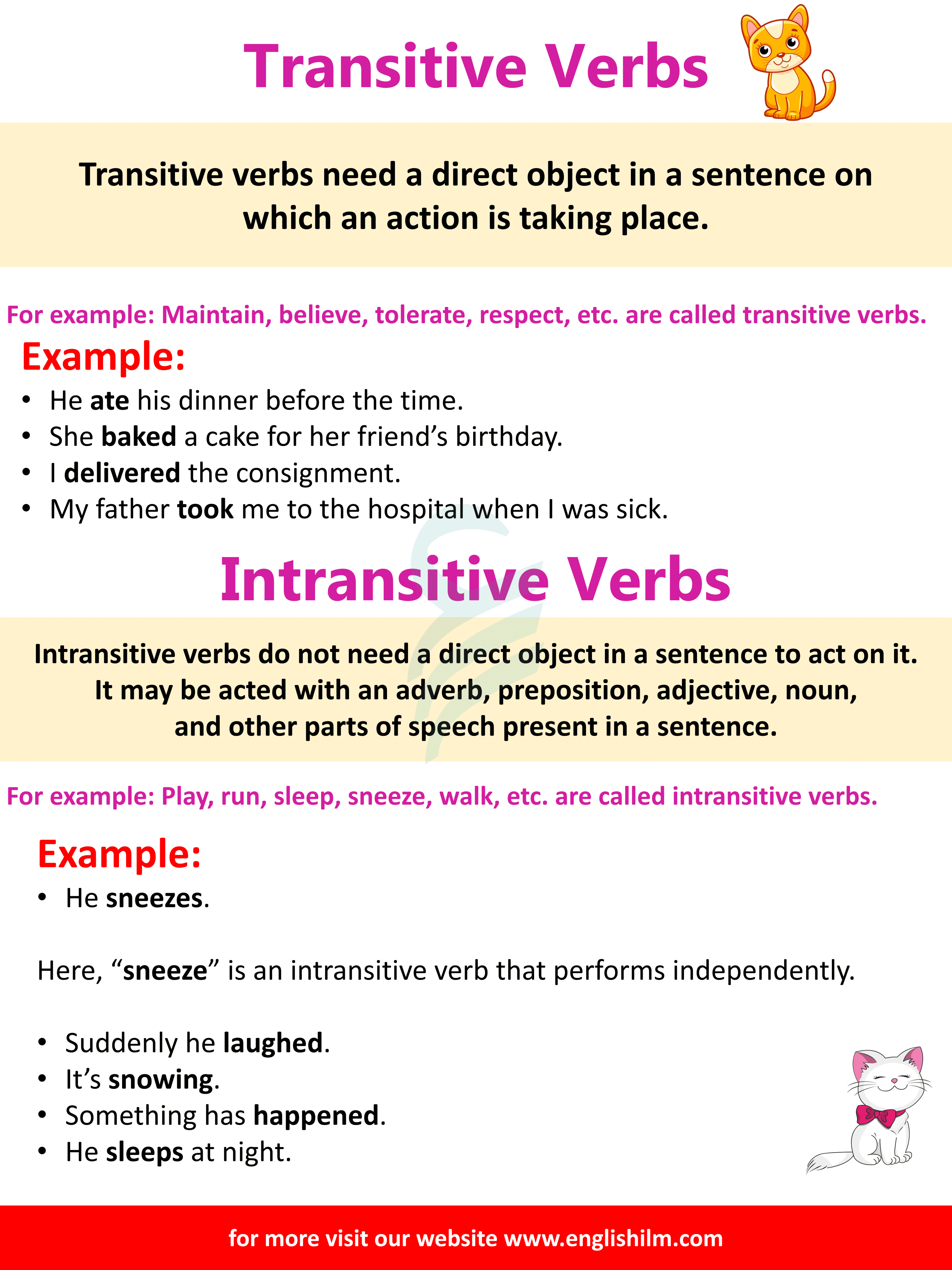Verb Definition, Types, and Helpful Examples in English Grammar
