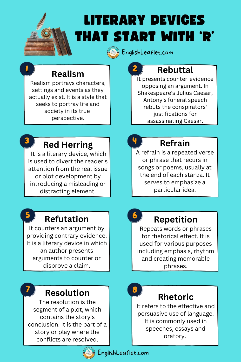 Literary Devices that Start with R EnglishLeaflet