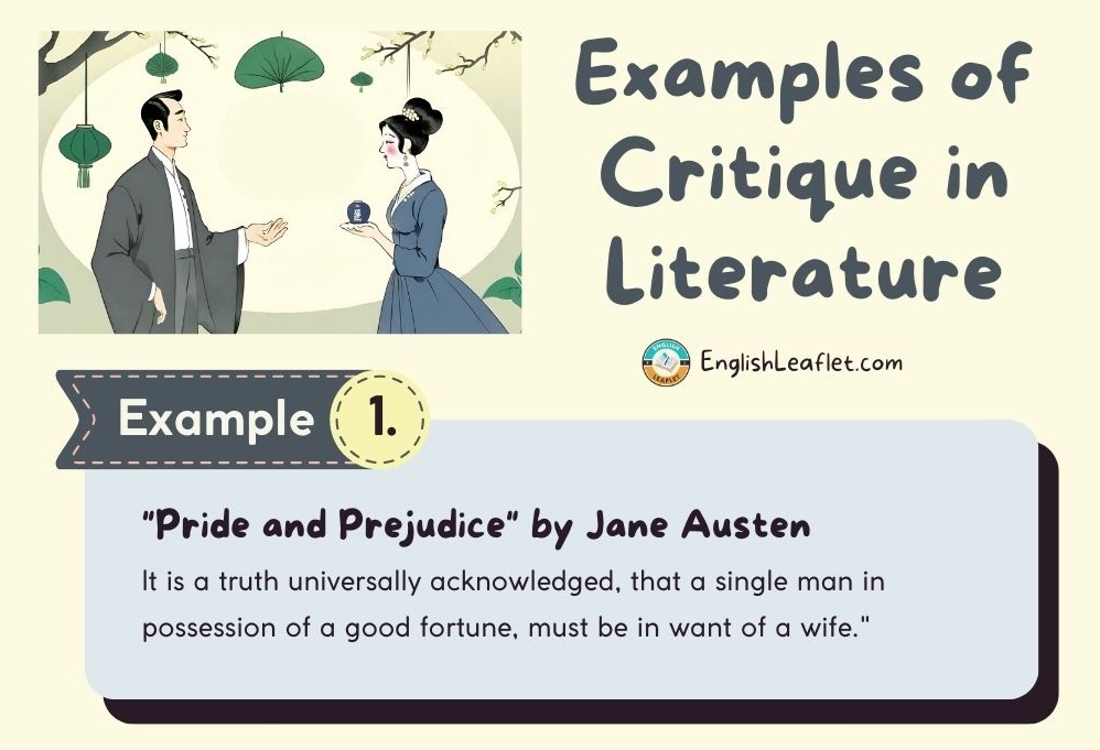 Critique in Literature (Examples & Types) EnglishLeaflet