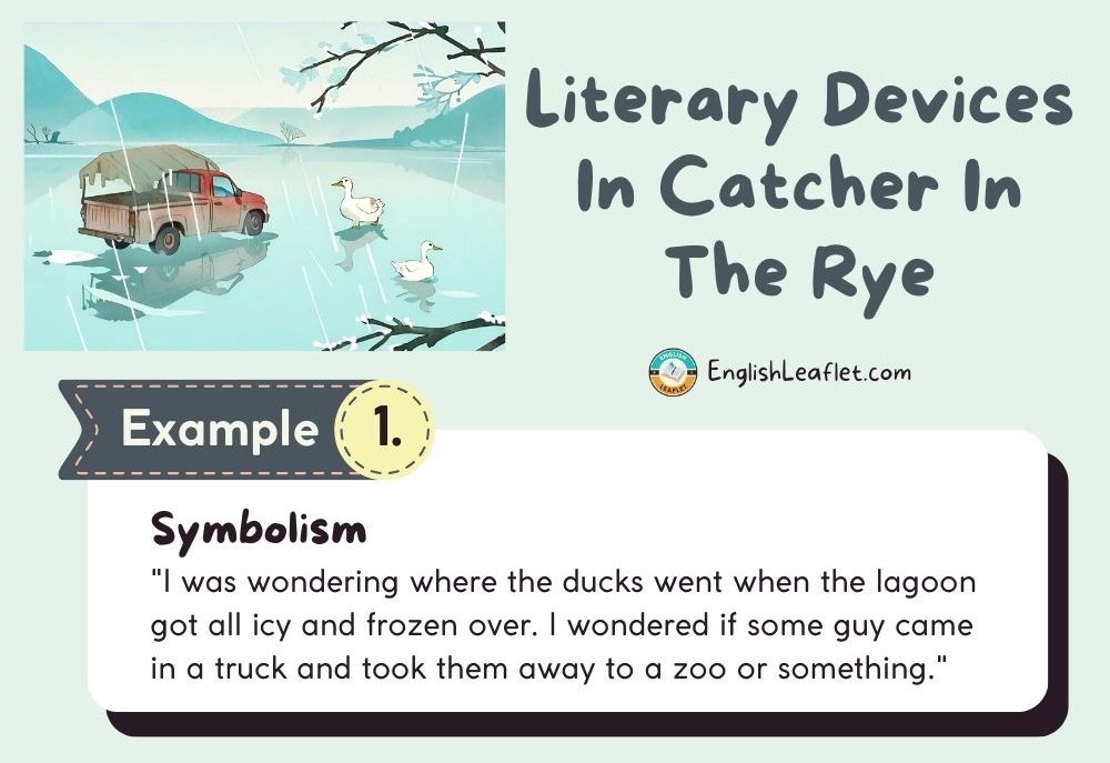 Literary Devices In Catcher In The Rye EnglishLeaflet