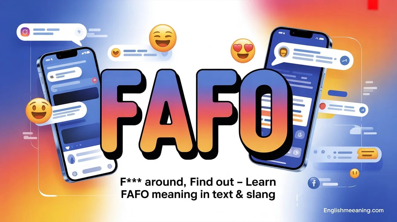 What Fafo Means In Text Slang Social Media Explained