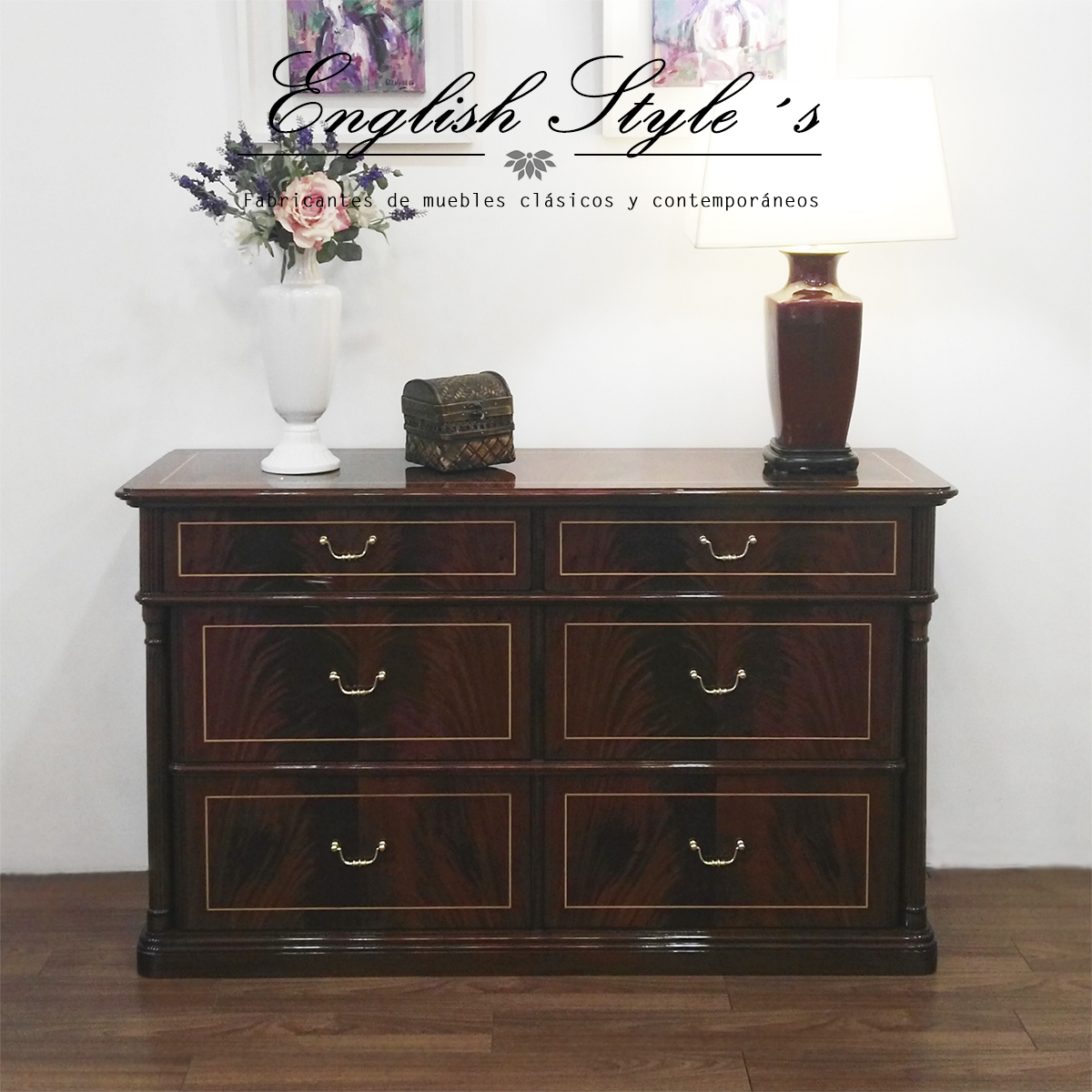 Cómoda con cajones English Style´s