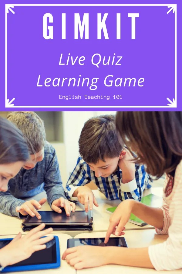 Gimkit Live Quiz Learning Game English Teaching 101(04)