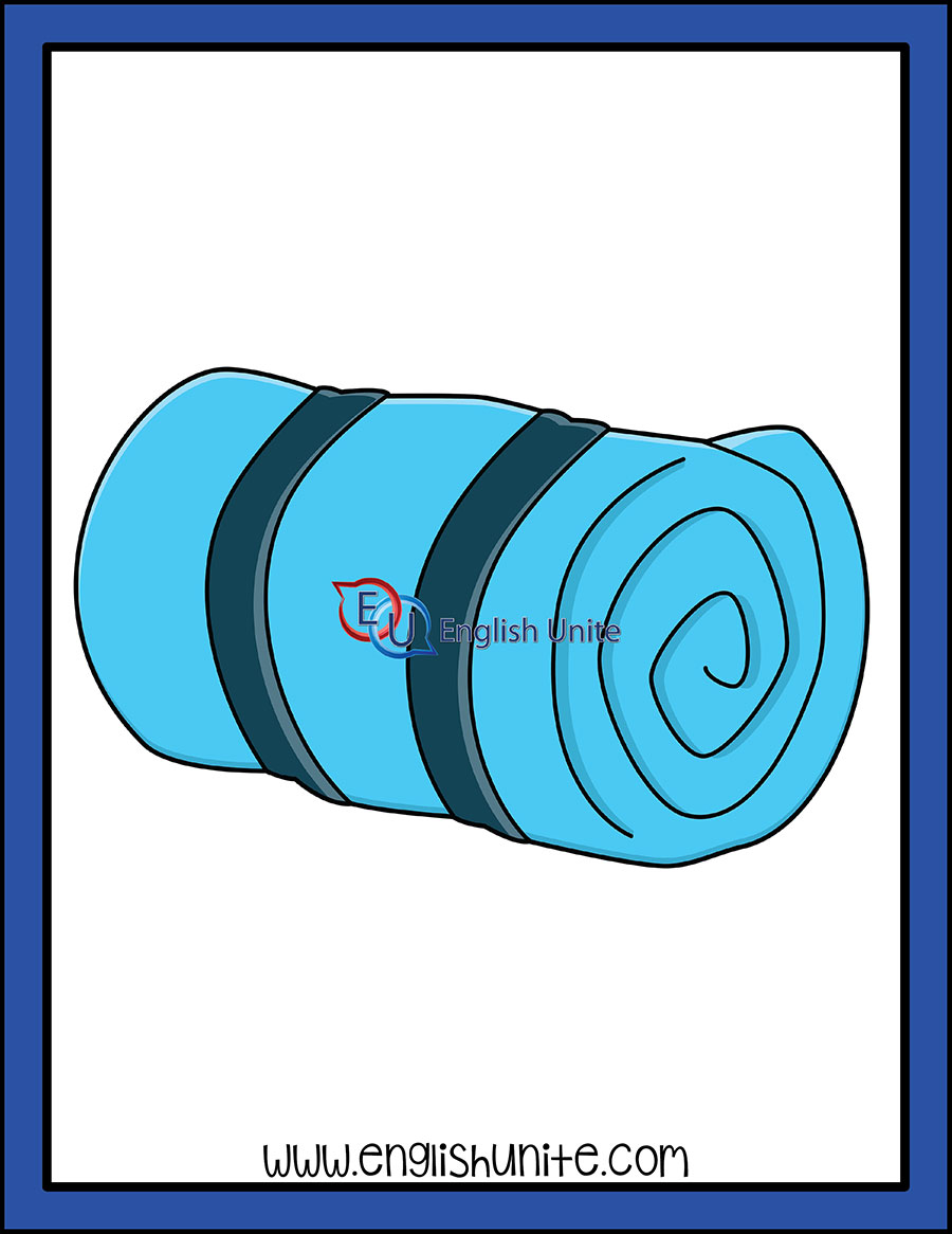 English Unite Adjective Sleeping Bag