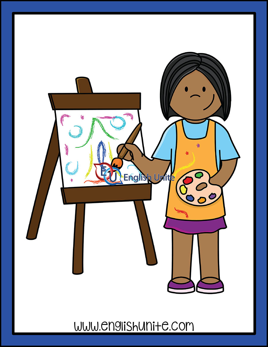 English Unite Phonics Long A Vowel Paint