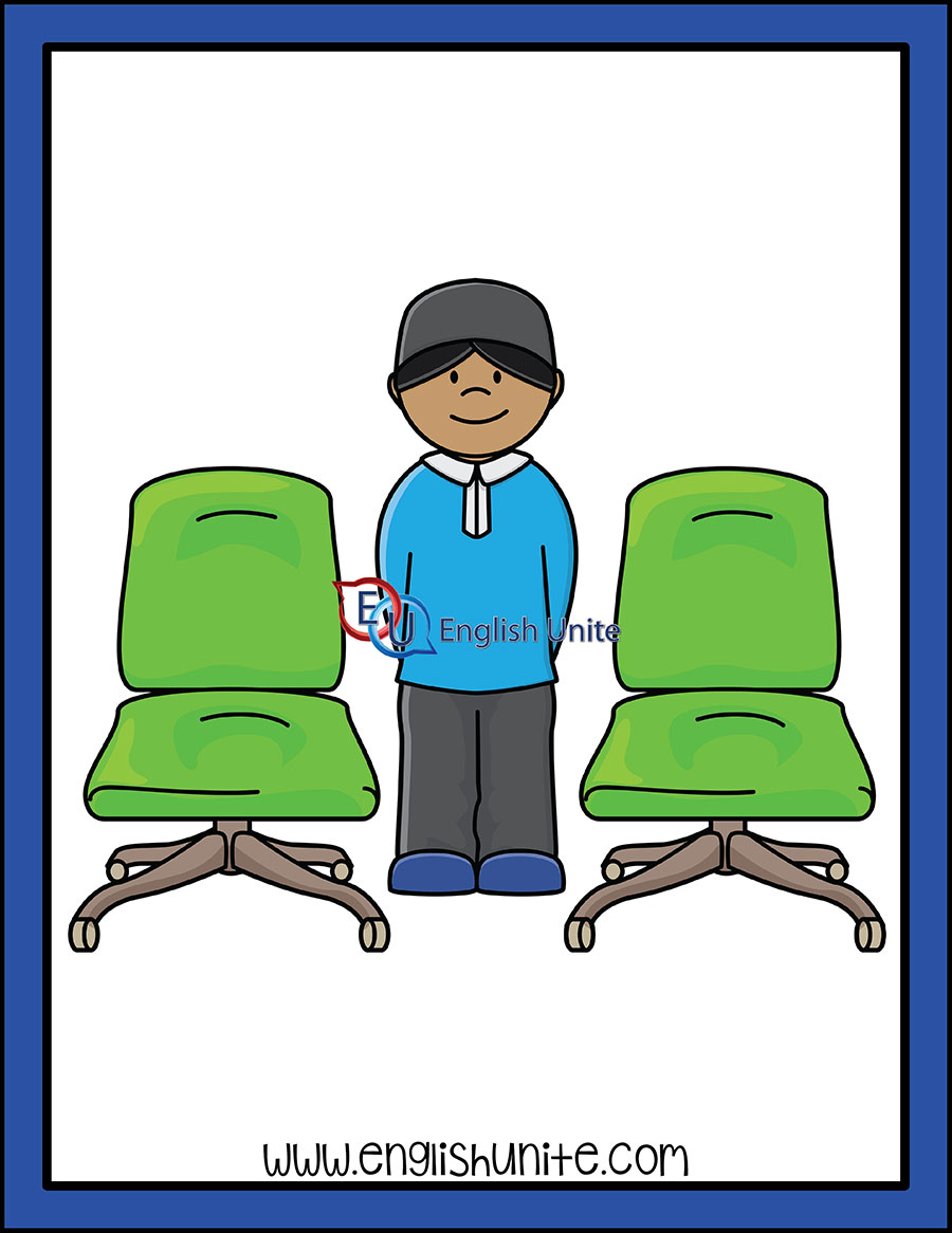 English Unite - Preposition Of Place - Between