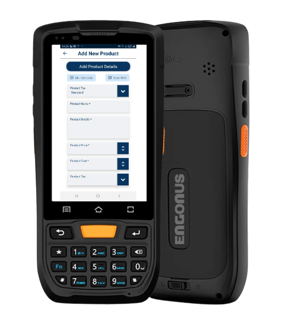 QR, NFC, RFID and Code Bar PDA Industrial Wharehouse Scanner