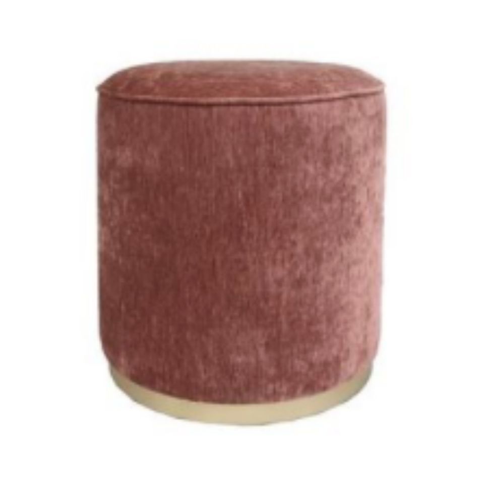 Stool Rose w' Gold Enhance Styling & Events Enhance Styling & Events