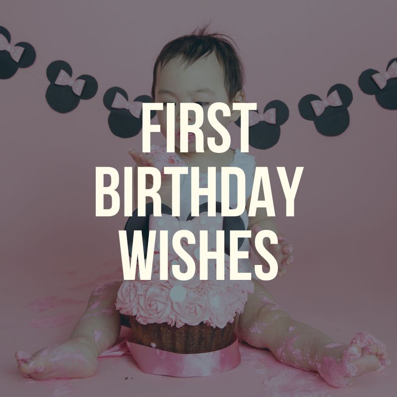 Happy 1st Birthday Wishes Enhance Studios