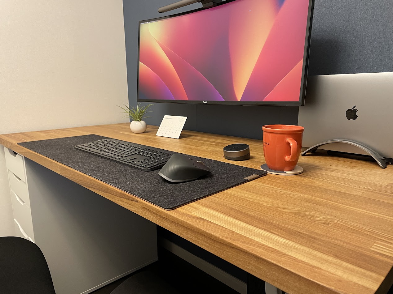 デスク天板に最適！マルトクショップのタモ集成材で最高のデスク環境になった