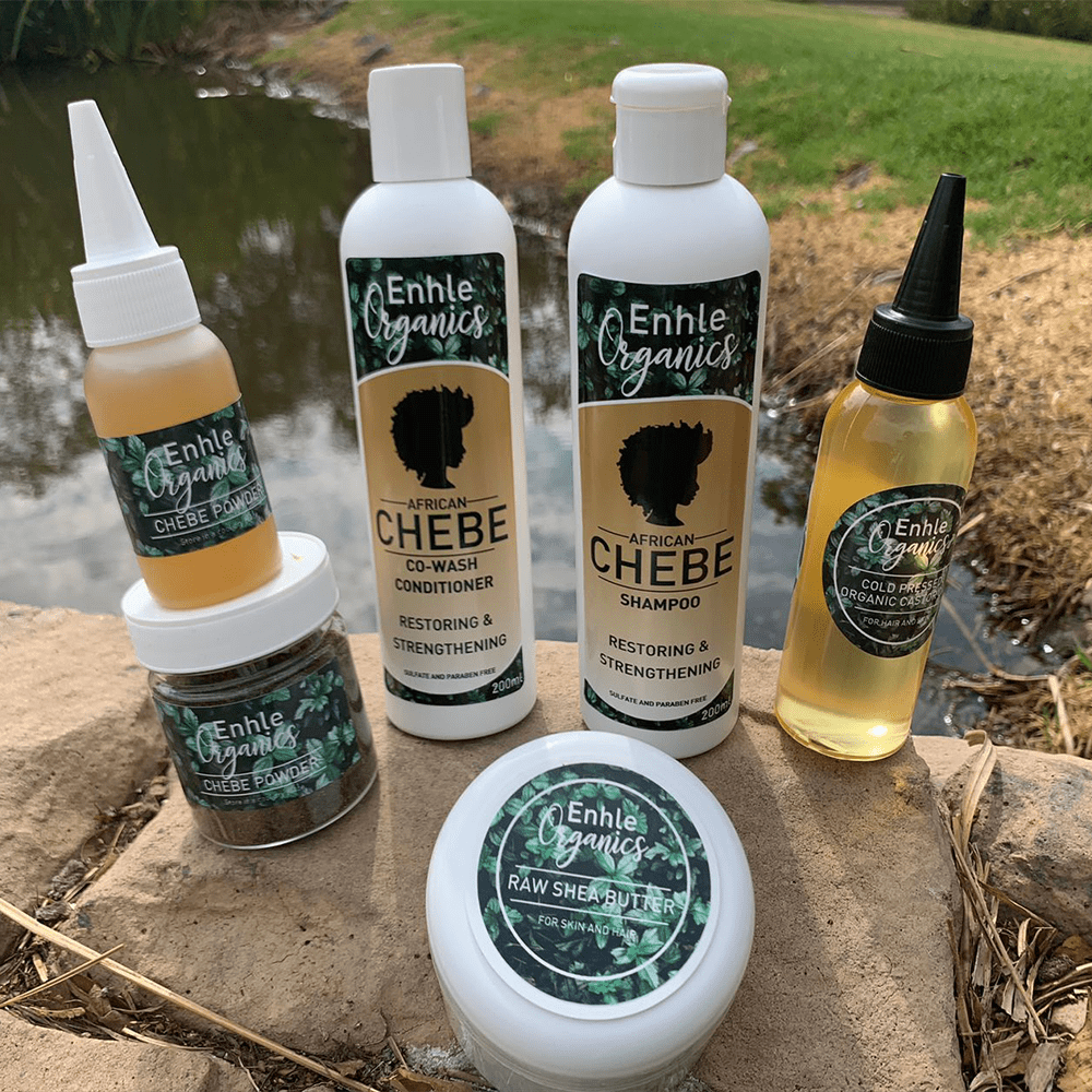 African Chebe Hair Growth Full Set Enhle Organics