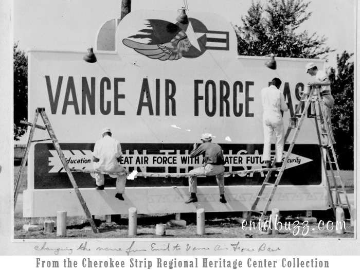About Vance, AFB Enid Buzz