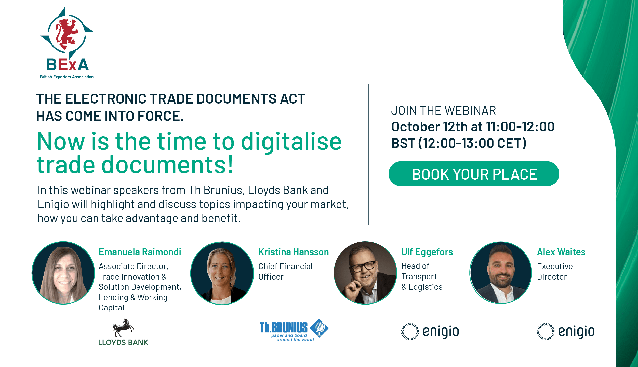 inar Now is the time to digitalise trade documents! Enigio