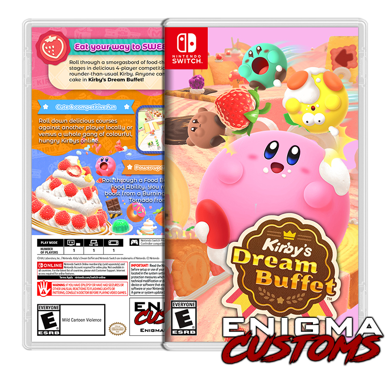 Kirby’s Dream Buffet Enigma Customs
